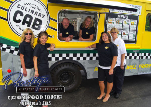 custom food truck builder manufacturer vending mobile concessions trailer prestige trucks - culinary cab