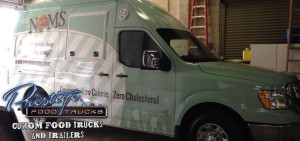 custom food truck builder manufacturer vending mobile concessions trailer prestige trucks - vegan noms