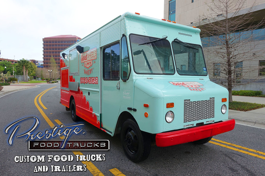 front exterior of sweet wheels food truck