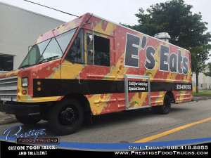 exterior photo of food truck named E's Eats