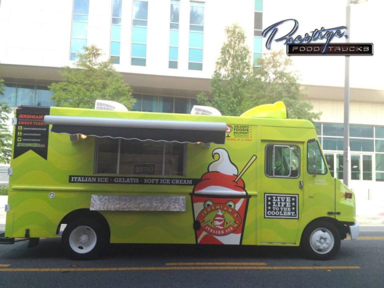 Jeremiah's Italian Ice Food Truck Released by Prestige Food Trucks